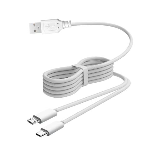 Breast Pump USB Charger Cord Compatible with Elvie Wearable Breast Feeding Pump Stride 2, Double Pump, V2, Hospital-Grade, Stride Plus Catch Milk Collector Replacement Charging Parts Power Cable 5.9FT