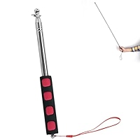 QAQ-Sound Detection Hammer 115CM Telescopic Hollowing Drum Detection Hammer House Decoration Inspection Test Hammer Tile Acceptance Tool