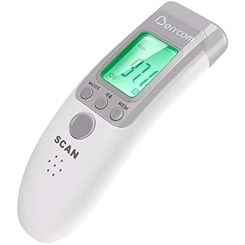 Berrcom Non- Contact Infrared Thermometer for Kids, Baby, and Adults - for Fever Cover