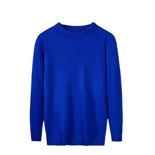Men's Classic Round Collar Sweaters Pullovers Stylish Thermal Long Sleeve Clothes Sweater