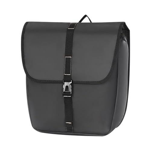 Bolsa para sillín de bicicleta, bolsa de asiento impermeable, alforjas impermeables con asa de transporte, tela Oxford, para ciclismo de montaña, viajes lluviosos, viajes urbanos