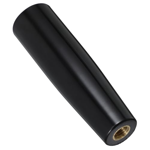 ROMISBABA Manico in Bachelite Per Attrezzi Barbecue, Manovella Filettata in Metallo Finitura Lucida, Impugnatura Comoda Per Grigliate e Lavorazioni