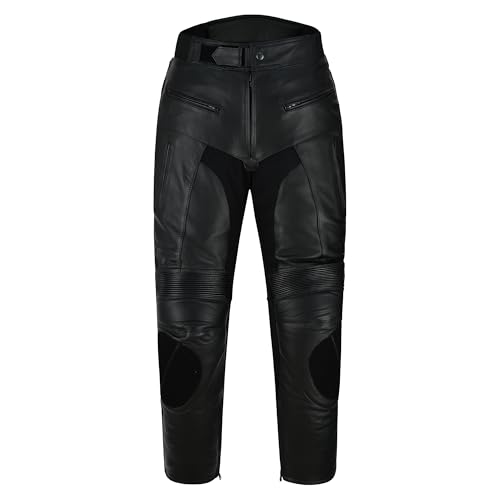 Urban Men's Leather Motorcycle Pants