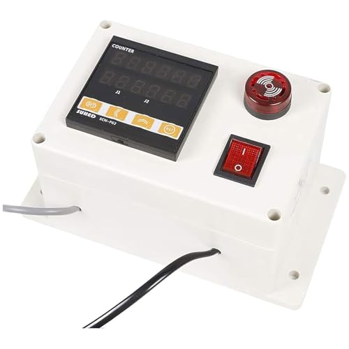 Medidor electrónico de longitud digital 0-999999 con salida de doble relé 7