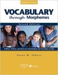 Vocabulary Through Morphemes Teacher's Guide