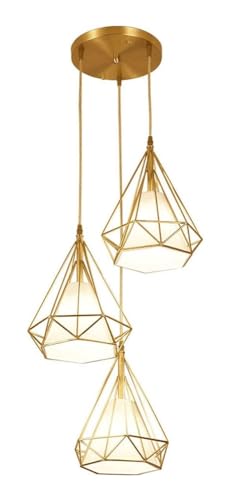 Lustre Loft vintage en fer pour illuminer votre salon chaleureux avec élégance