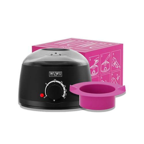 Pot de cire 200 ml avec bol en silicone pour épilation visage et corps