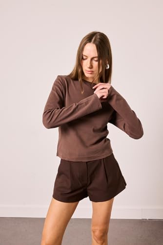 %100 Cotton Kayık Yaka Tshirt