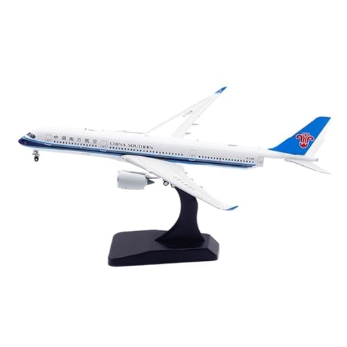 Miniatura de avión fundido a presión China Southern A350-900 escala 1/400 con tren extraíble 16cm