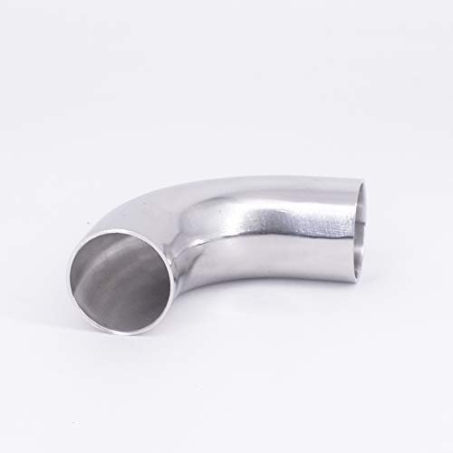 Codo de soldar a tope SUS304 de 38mm para montajes estructurales de tuberías a 90° 6