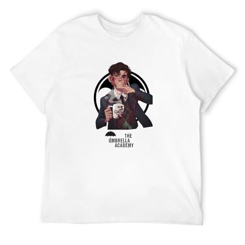 JI YANG HONG Buku Umbrella Academy T Shirt T-Shirt Whites