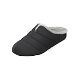 [パンジー] 9322 室内履き ルームシューズ レディース ボア 抗菌 軽量 S ブラック