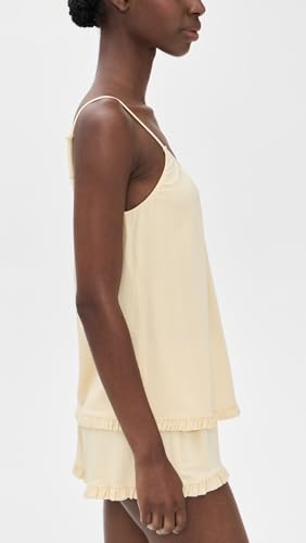 Image of Gisele TENCEL Modal Ruffle Cami & Shortie Short Set