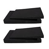Mipcase 2 Stück Akustikschaumstoff Schalldämmmatte 28x19x4cm Stoßdämpfende Lautsprecher...