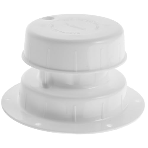 ORFOFE Tapa Ventilación Techo RV para Plomería Instalación sin Herramientas Kit Completo para Furgonetas Camper y Remolques Protección contra Humedad y Ventilación Óptima