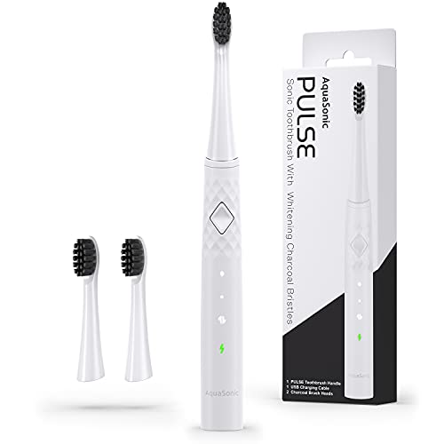 AquaSonic Pulse Electric Toothbrush, 3 Modes, 45-Day Battery
