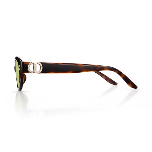 Image of Vintage Narrow Cat-Eye Sunglasses for Women Men, Exclusive Eyewear Brand of EssilorLuxottica