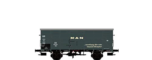 Preisvergleich Produktbild Brawa 49773 Gedeckter Güterwagen G10 Man der DB
