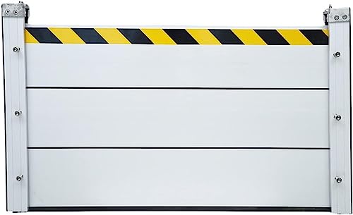 Hochwasserschutz Barriere Tur Notfallset Gut Wasserdicht Mit Reflektierendem Warndesign Wiederverwendbar Geeignet Für Bei Starkregen Flut (Size : 100 * 40cm)