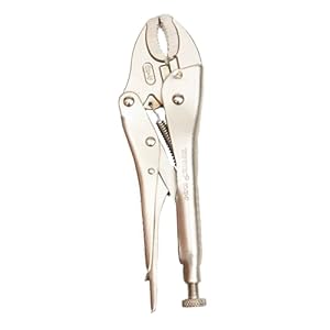 Taparia 1641-7 Steel (175mm) Locking Plier (Silver)