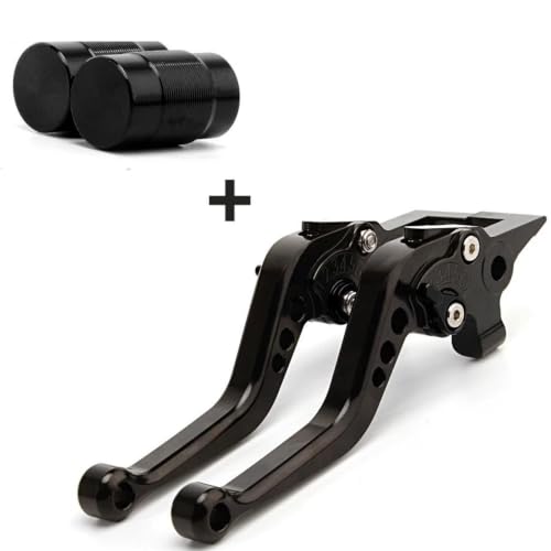 Palancas de freno cortas para Duke 390 y RC 125 motocicletas en negro naranja 4