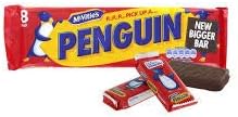 McVities Penguin Milk chocolate covered cream filled biscuits 8 pack x 3 24 Total Imported from Ireland