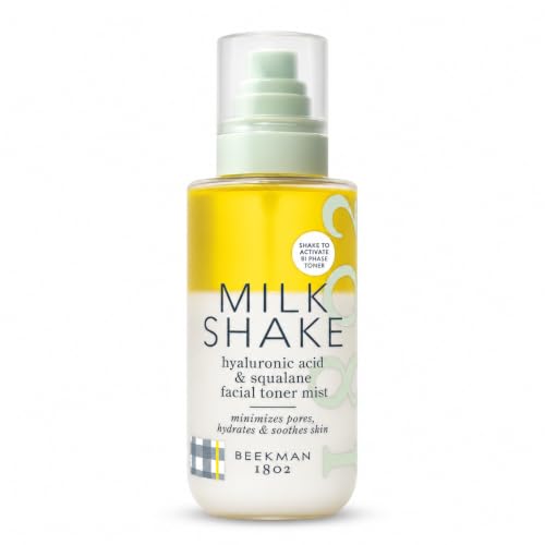 Beekman 1802 Milk Shake Hydrating Face Mist, Fragrance Free, 8.1 fl oz