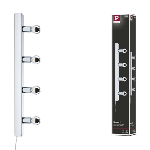 Paulmann 80100 Spiegelleuchte E14 230V max. 4x40W dimmbar Chrom