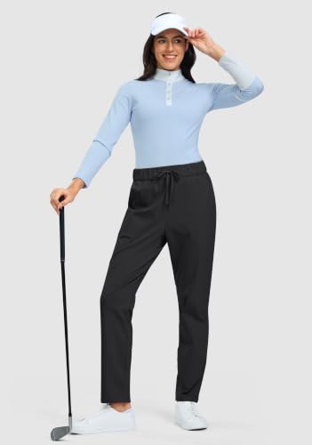 (Campaign ID: HS2IIAITOUFS, Commission rate: 10%) G Gradual Fleece Lined Pants Women 27.5"/29"/31" Golf Pants with 3 Pockets - image 7