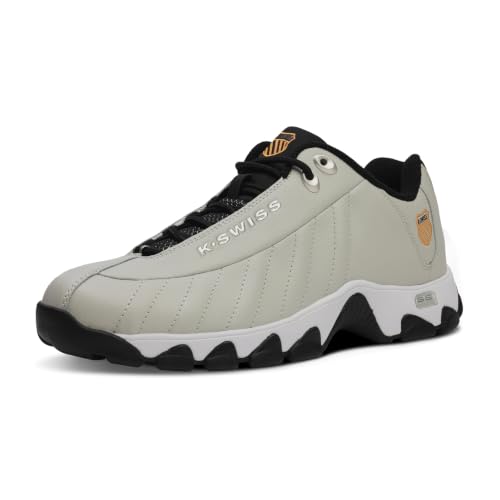 Image of K-Swiss Men's ST329 CMF Sneaker, Wide Tennis Walking Shoes Leather Upper