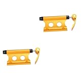 Anneome 2 Piezas Accesorios de Horquilla de Bicicleta Montaje en camión Bloque de Bicicleta de Coche Soporte de Rueda Delantera de Bicicleta Estante de la Horquilla de la Rueda Delantera