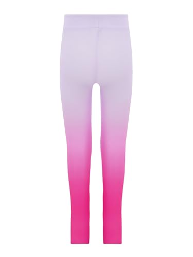 Kids Girls Glitter Rhinestones Gymnastics Dance Leggings Gradient Compression High Waist Pants for Performance2