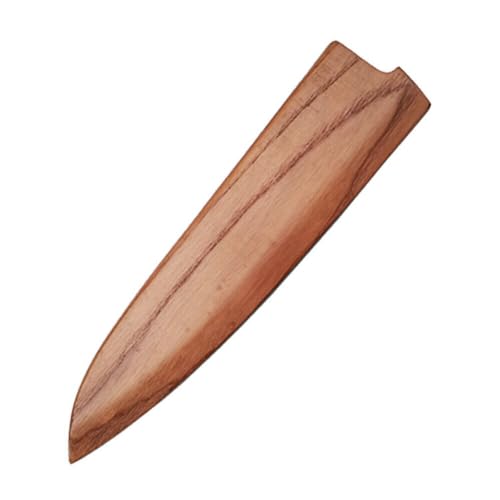 UCCKEYI Chef's Knife Sheath Gyuto Magnetic Saya Knife Wood Blade Guard Case Knife Sheath Knife Sheath (240MM)