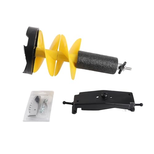 Garosa Ice Floating Drill Auger, 8-Inch Diameter 20-Inch Length Electric Ice Breaking Drill Bit...