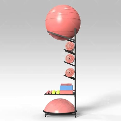 Support tapis de yoga mobile pour libérer l'espace de votre studio de gym