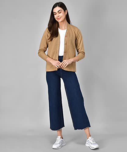Image of eKools Women's Winterwear Woolen Sweater Cardigans