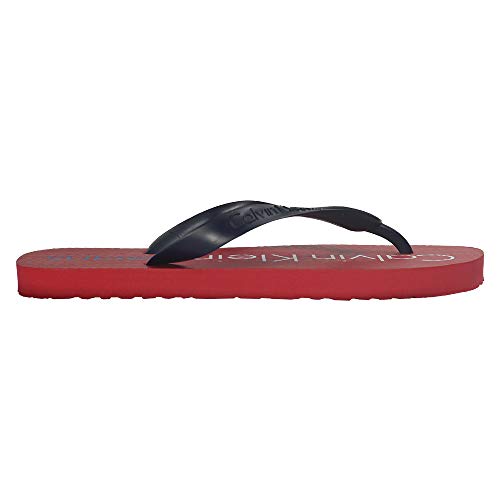 CHINELO CALVIN KLEIN LOGO TRICOLOR CM8OC43CH133-03
