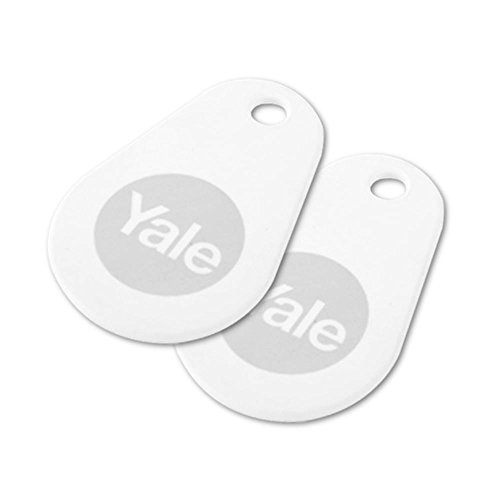 Yale P-Yd-01-Con-Rfidt-Wh, Bianco, Confezione Da 2, Set Di 2 Pezzi