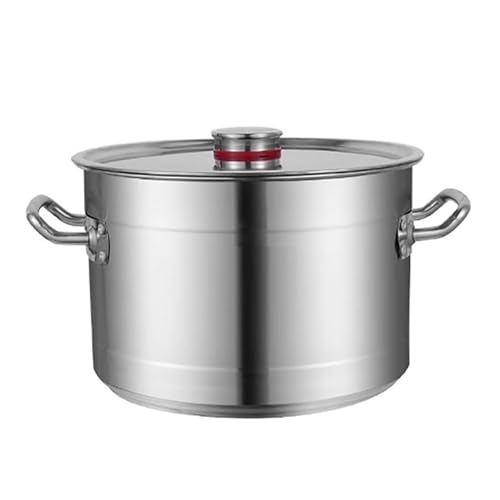IBOWZ Olla de Acero Inoxidable, Tanque de Leche de Acero Inoxidable 201 - Sellado, Grifo Incluido