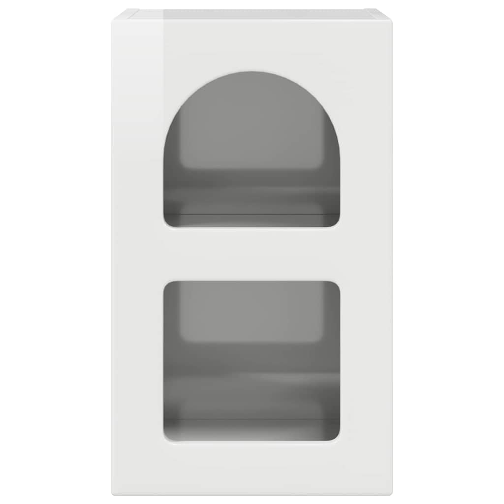 Mesita de noche blanca Juego de 2 piezas de madera con dimensiones 29,5 x 35 x 50 cm, mesita de noche moderna blanca para el dormitorio