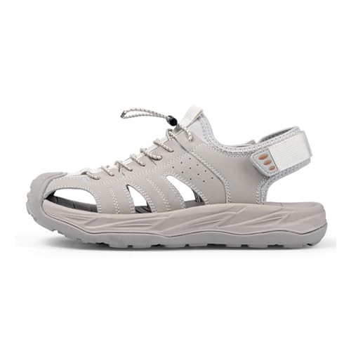 Mens Hiking Sandals Summer Beach Closed Toe Water Shoes Comfortable Everyday Athletic Walking Sandals