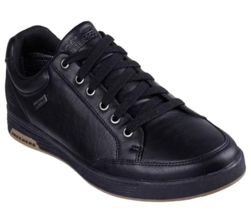 Skechers Cavell Sparkman  Tenis para Hombre, Negro sintético., 42 EU
