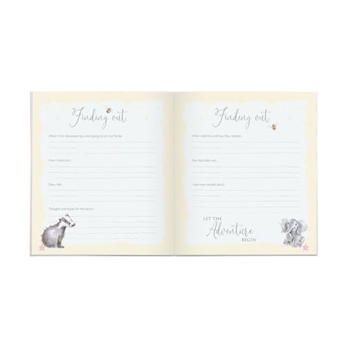 Carnet de notes pour bébé Wrendale Designs illustré d'animaux - 4