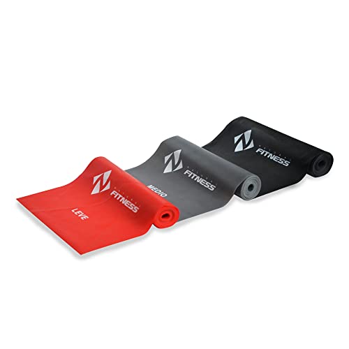 Kit com 3 Faixa elasticas para Pilates - (Tipo Thera Band)
