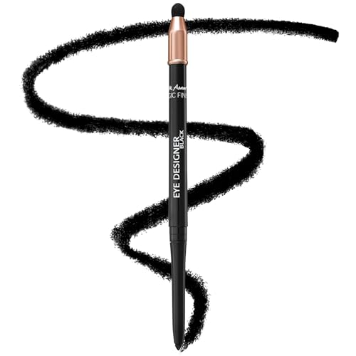 M. Asam MAGIC FINISH Eye Designer Black (0,28g) – Wasserfester Kajalstift Mit Drehmine, Präziser Eye Liner Für Ausdrucksstarke Augen & Langanhaltendes Eye Make-up