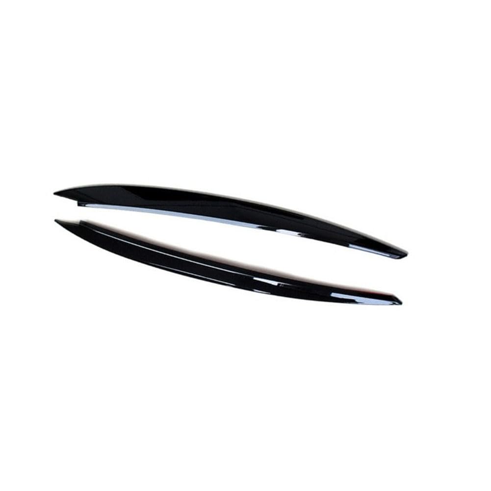 Wghnbnb Black Headlight Eyebrows,Compatible With Volkswagen Golf 7 7.5 2013–2019,Auto Part,