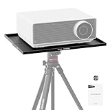 NEEWER 1.5"×1.1"×0.5" Metal Laptop Projector Notebook Tray Holder Detachable with 1/4" to 3/8" Adapter for Tripod Mount Stand for Stage Meeting Outdoor Lecture (Tripod Stand Not Included), MS016A