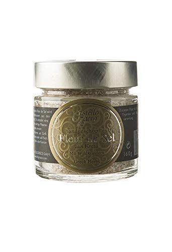 FLEUR DE SEL Salz MIT WILDKRÄUTERN Handgeschöpft von Kreta 160 gr Cover