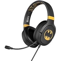 Eliptica Silenciosa OTL Technologies DC Comics Batman Pro G1 - Auriculares para Juegos, Color Negro
