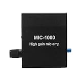 Hyuduo Microphone Amplifier Mic Audio Amp High Gain 1000 Times Amplification Accessory Set Kit for Teachers, Singing, Coaches, Training, Presentation, Tour Guide
